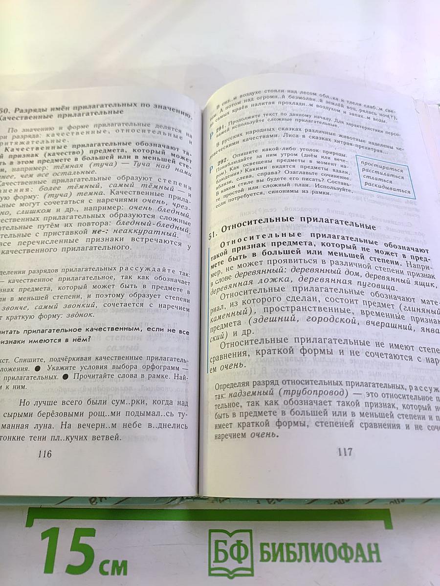 Русский язык для 6 класса. Учебник