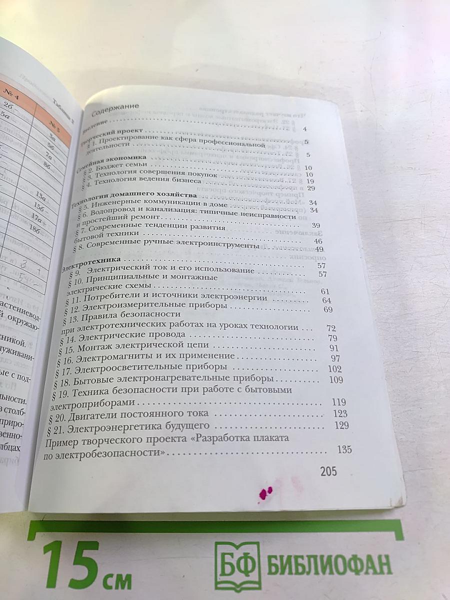 Технология, 8 класс