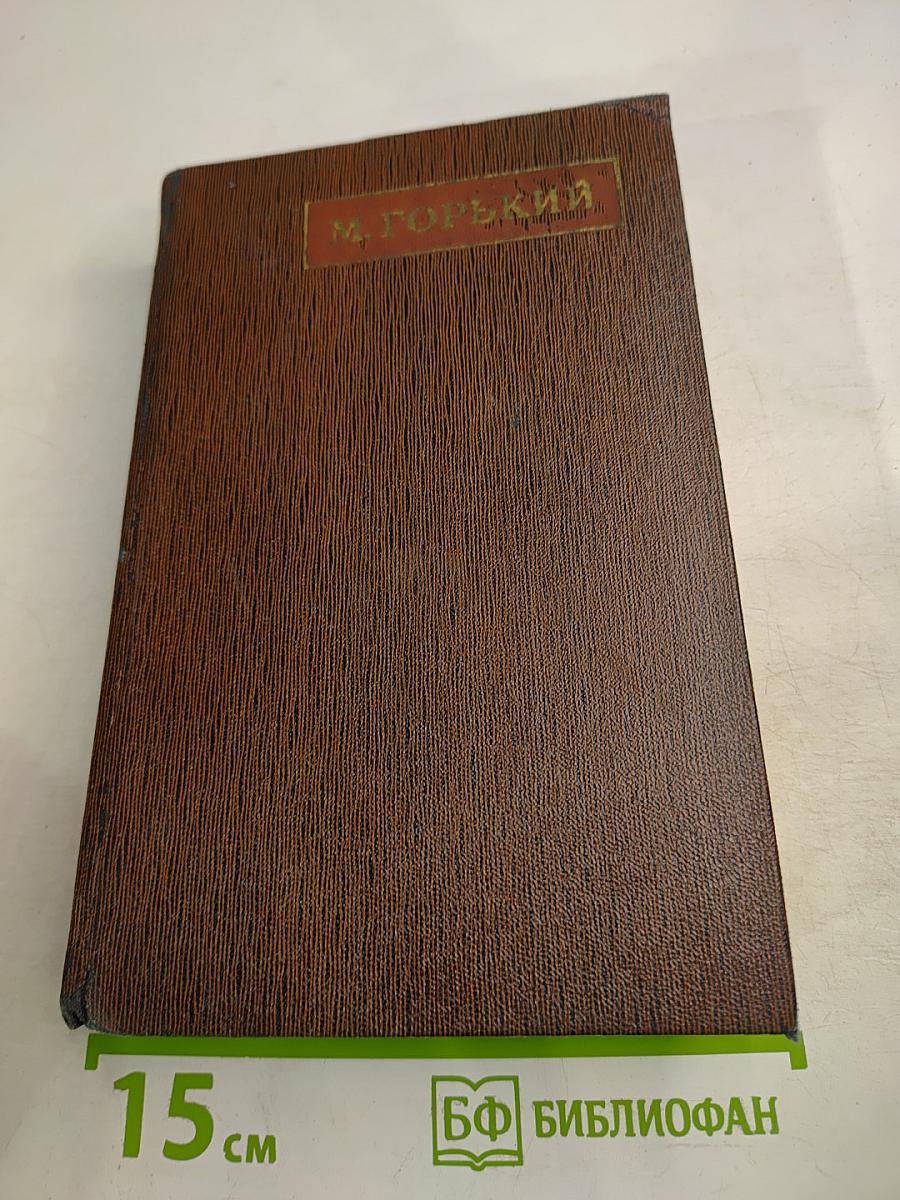 М. Горький. Собрание сочинений. Том девятнадцатый: Пьесы, сценарии, драматические наброски 1917-1935