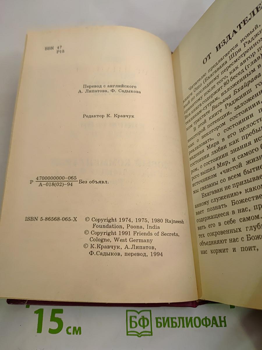 Вигьяна Бхайрава Тантра. Книга Тайн. Новый Комментарий. Том 5