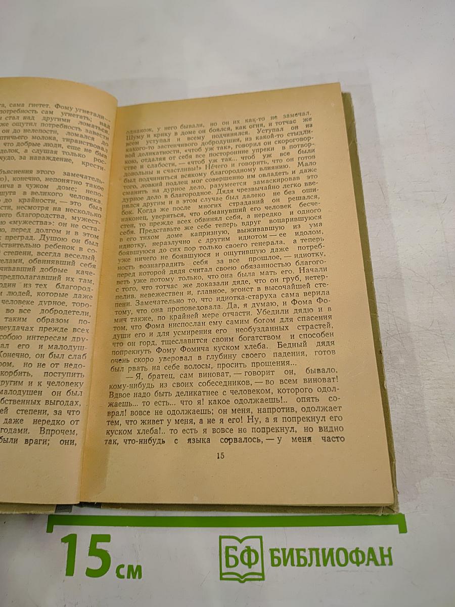Село Степанчиково и его обитатели