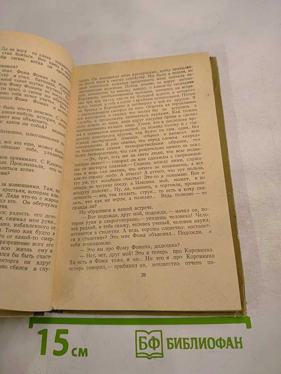 Село Степанчиково и его обитатели