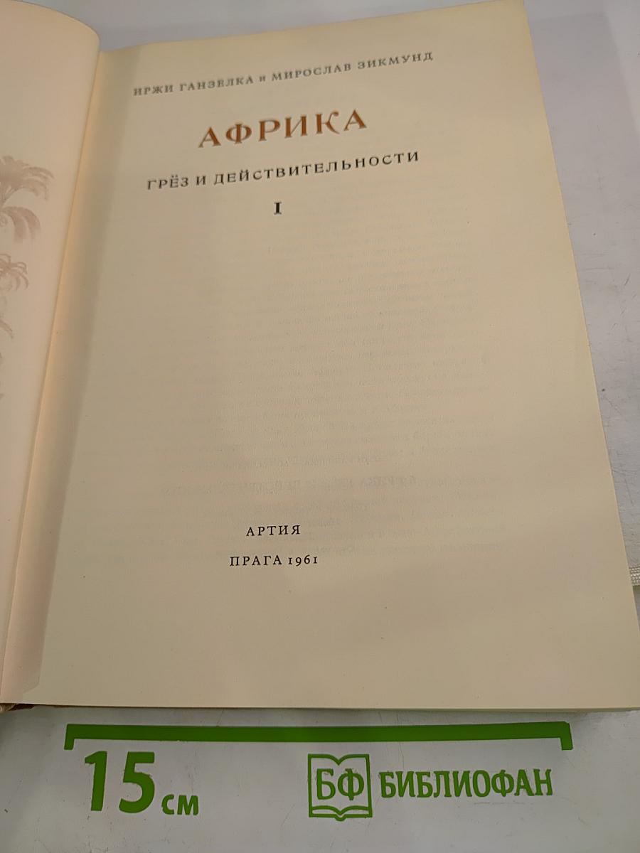 Африка грёз и действительности i