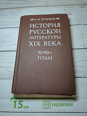 История русской литературы XIX века. 70-90-е годы