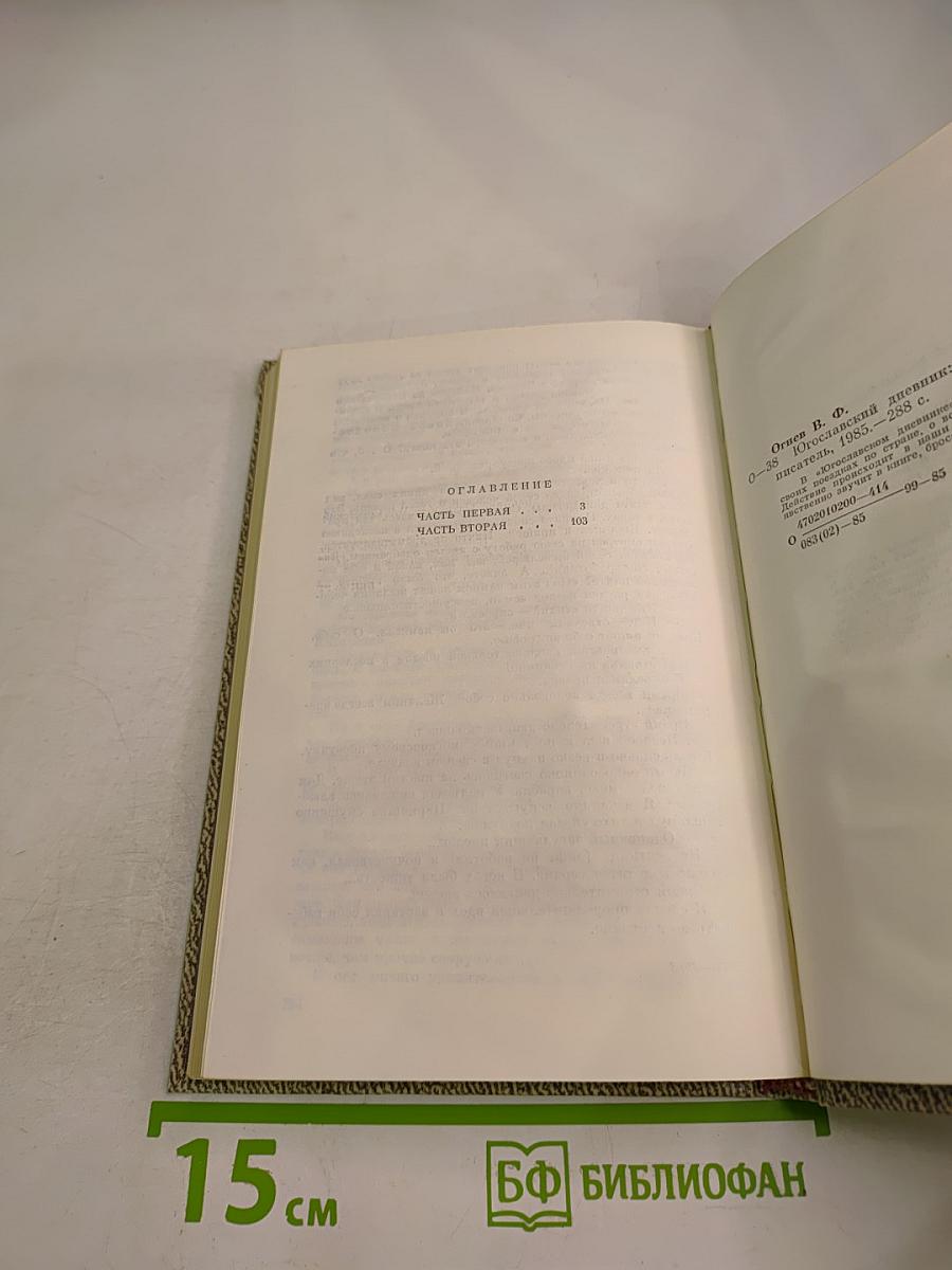 Югославский дневник