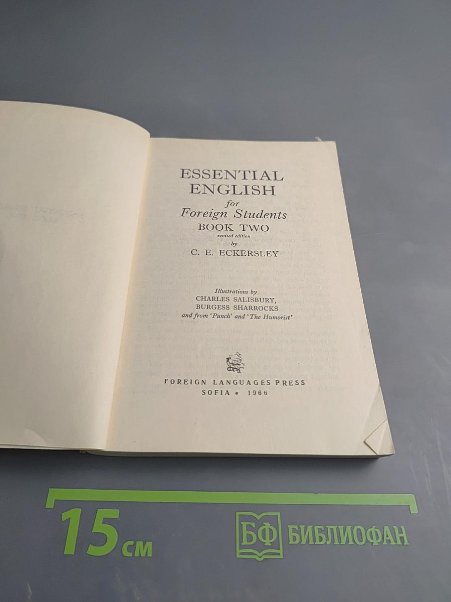 Essential English for Foreign Students Book 2