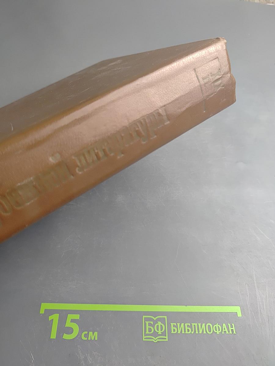 История зарубежной литературы XIX века. Часть первая