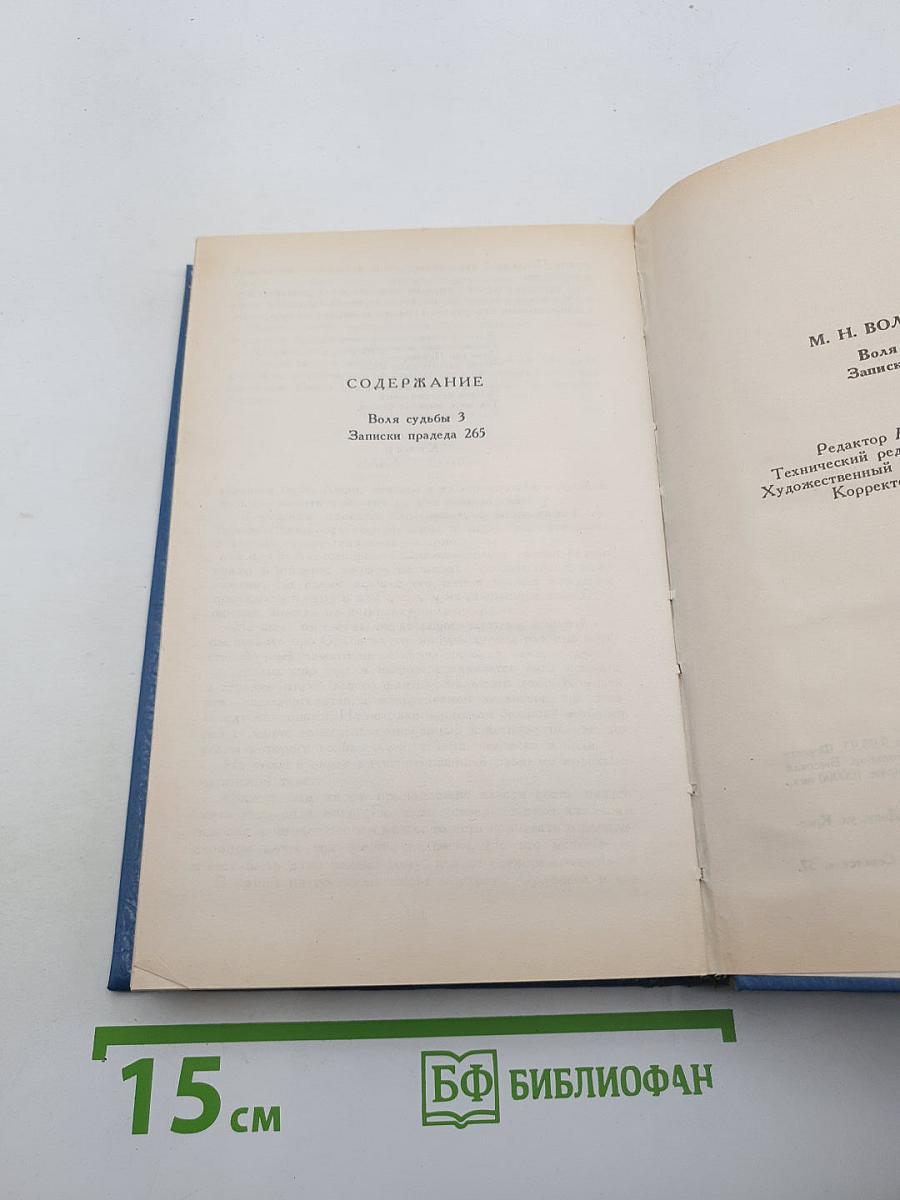 Воля судьбы. Записки прадеда