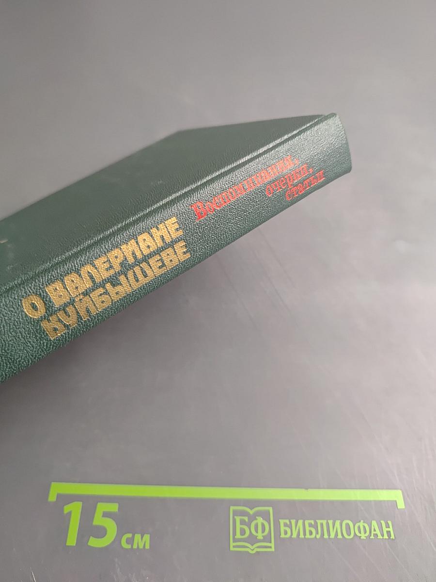 О Валериане Куйбышеве. Воспоминания, очерки, статьи