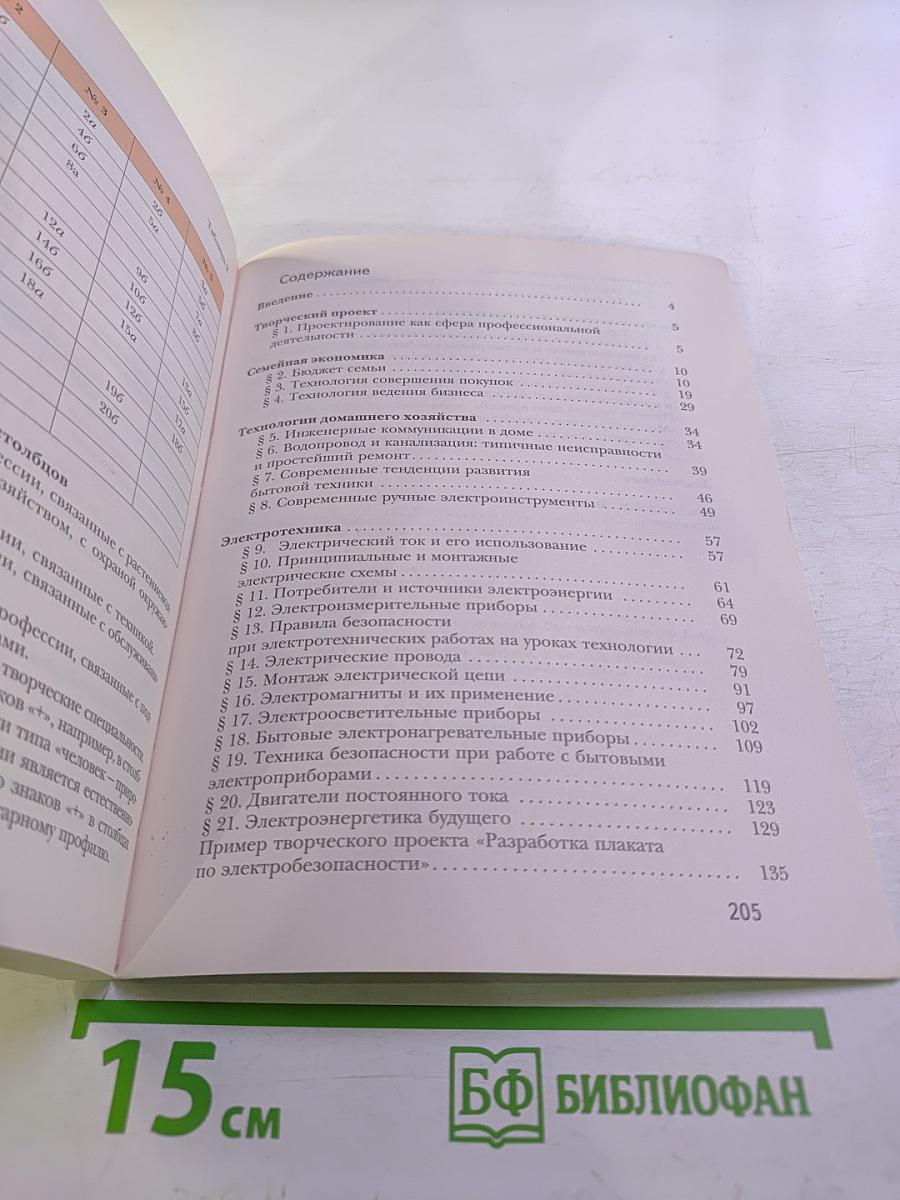 Технология 8 класс