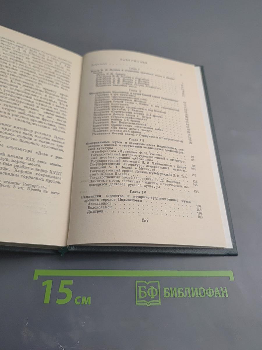 Подмосковье. Музеи. Мемориалы. Памятники