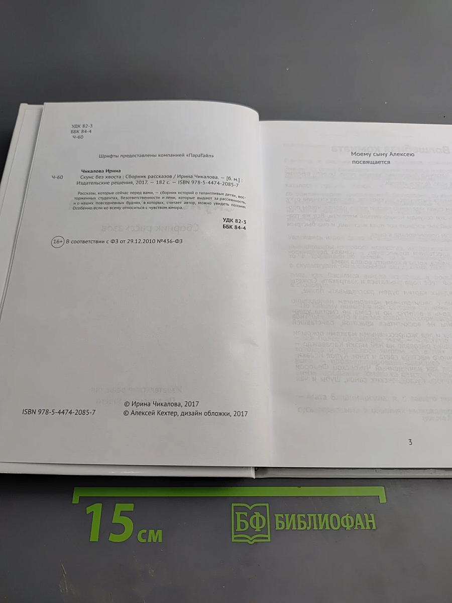 Скунс без хвоста. Сборник рассказов