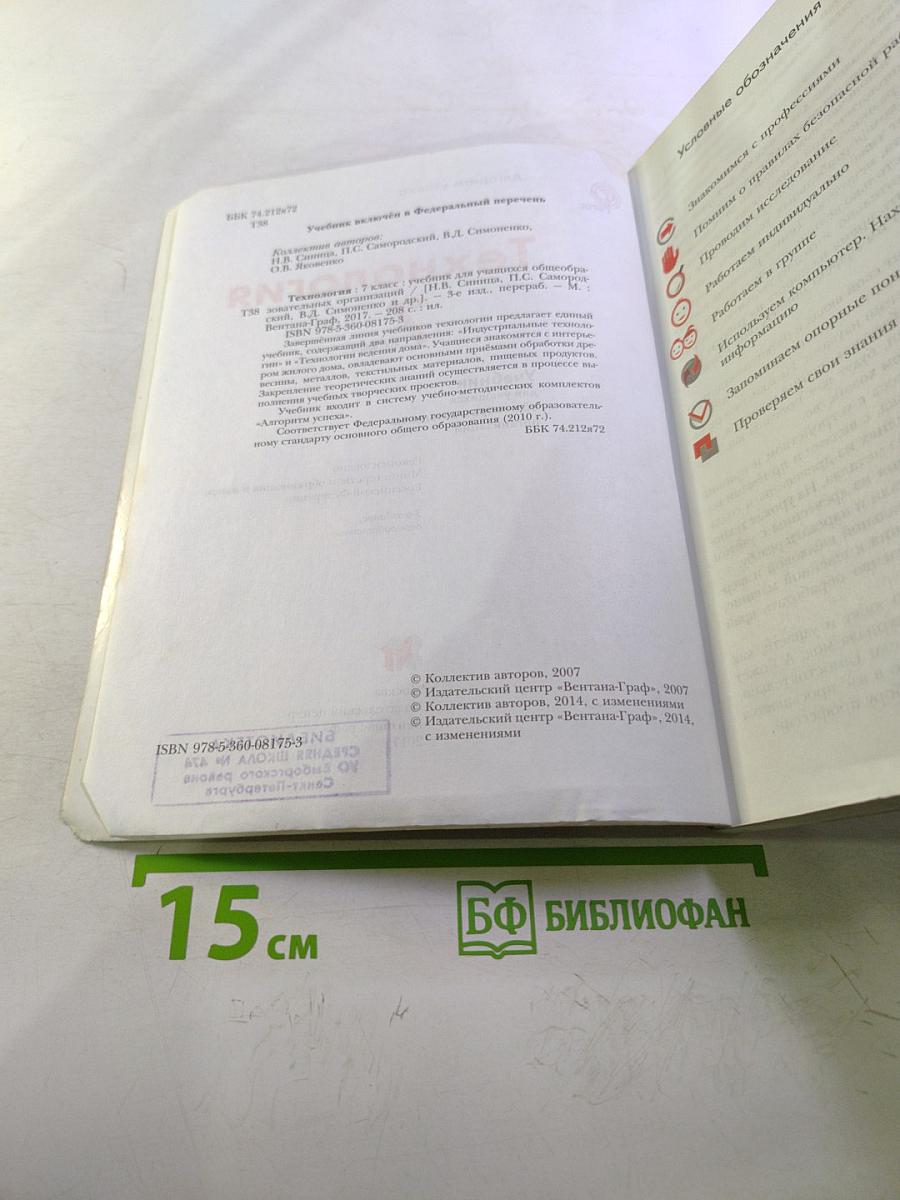 Технология 7 класс
