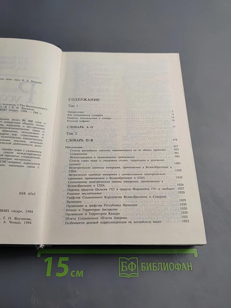 Русско-английский словарь делового человека. Том 2. П-Я