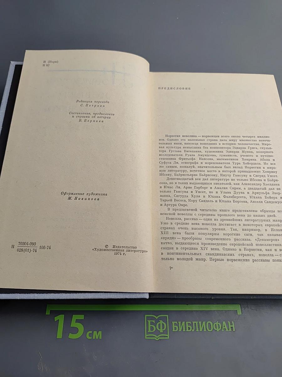 Норвежская новелла XIX-XX веков