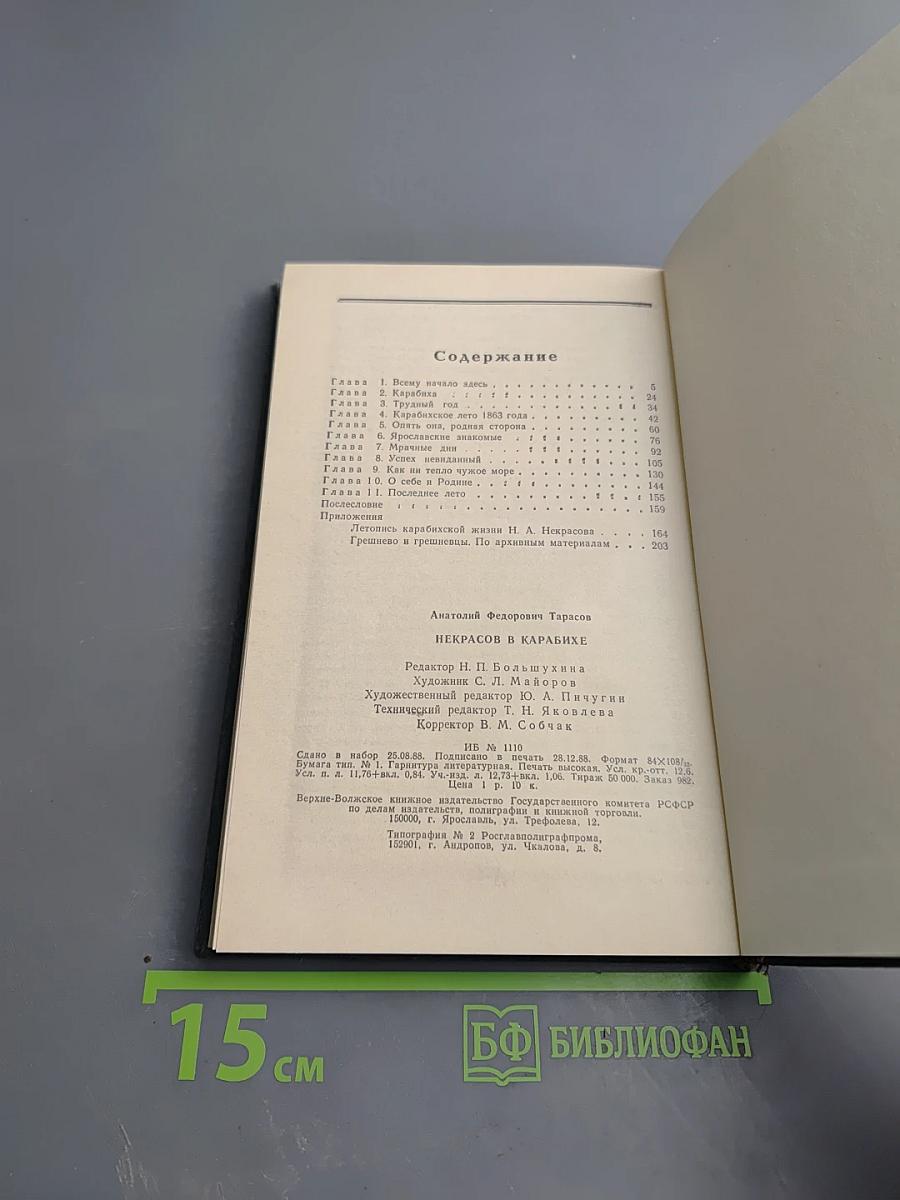 Некрасов в Карабихе