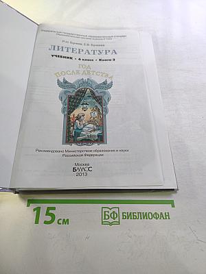 Литература. 6 класс. Книга 3. Год после детства