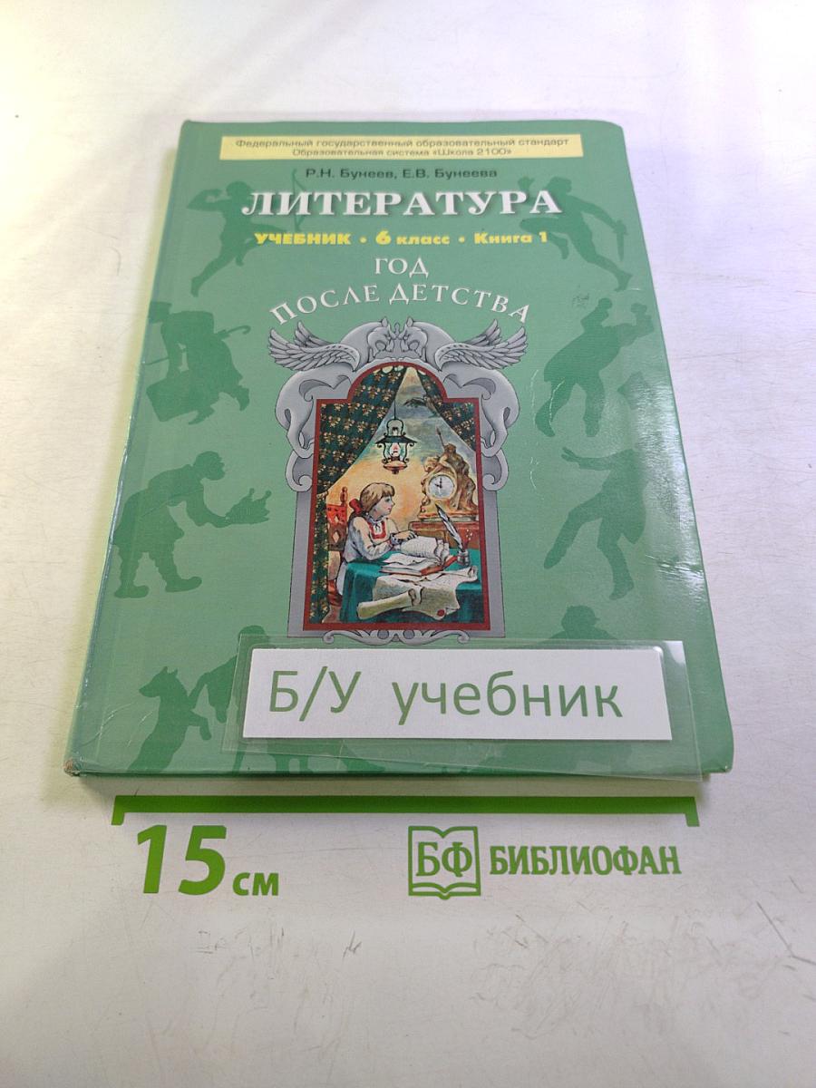 Литература. 6 класс. Книга 1. Год после детства