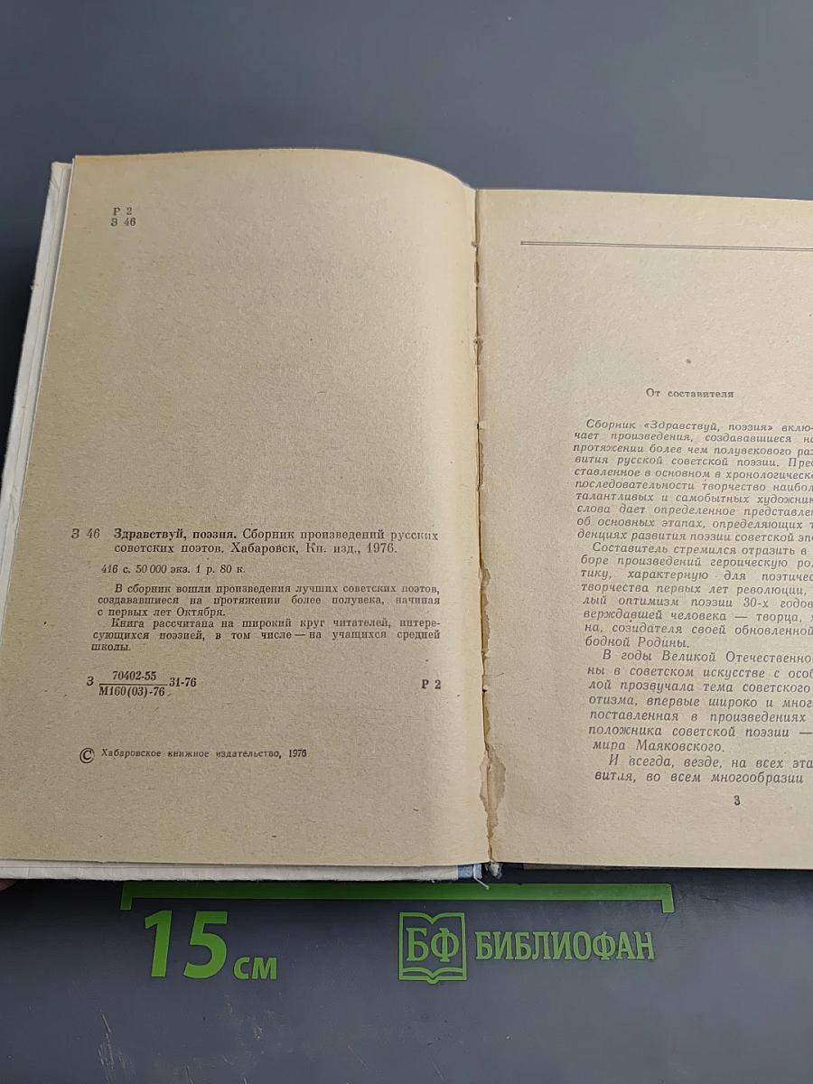 Здравствуй, поэзия