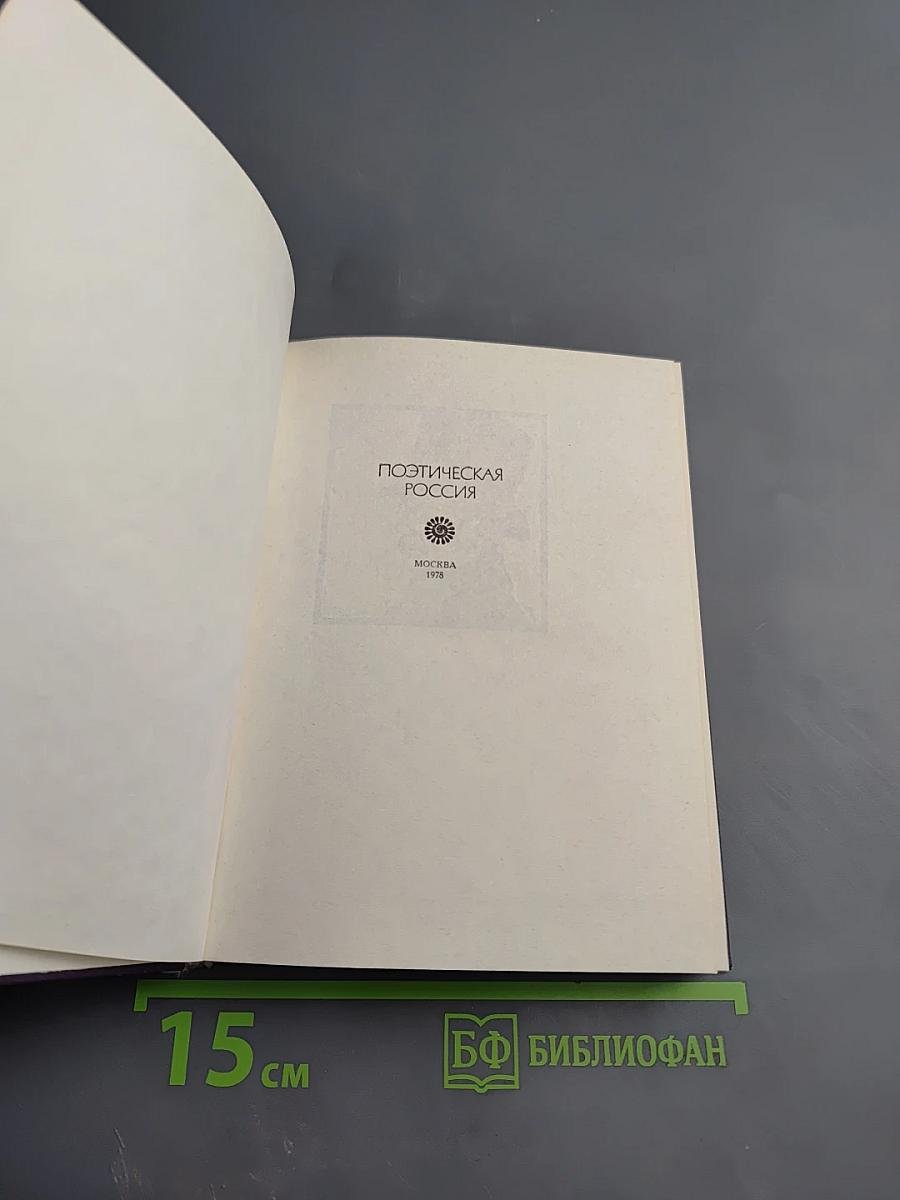 Поэтическая Россия. Петр Вяземский. Стихотворения