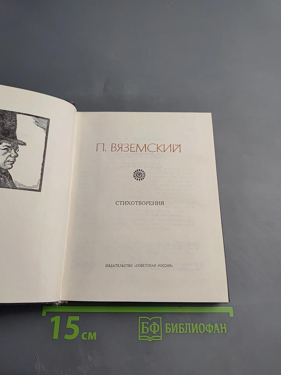 Поэтическая Россия. Петр Вяземский. Стихотворения