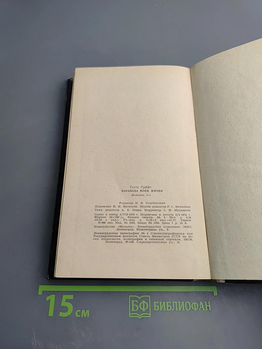 Парабола моей жизни