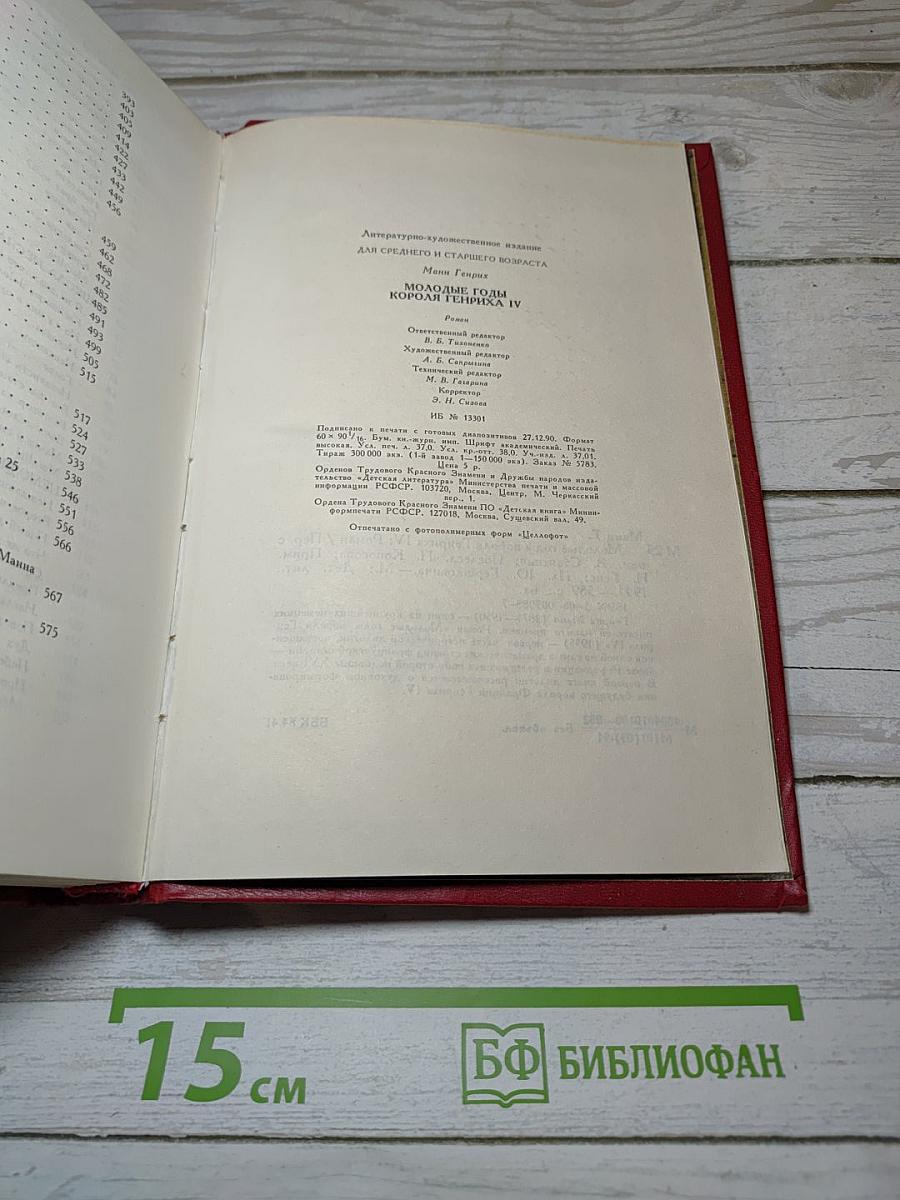 Молодые годы короля Генриха IV