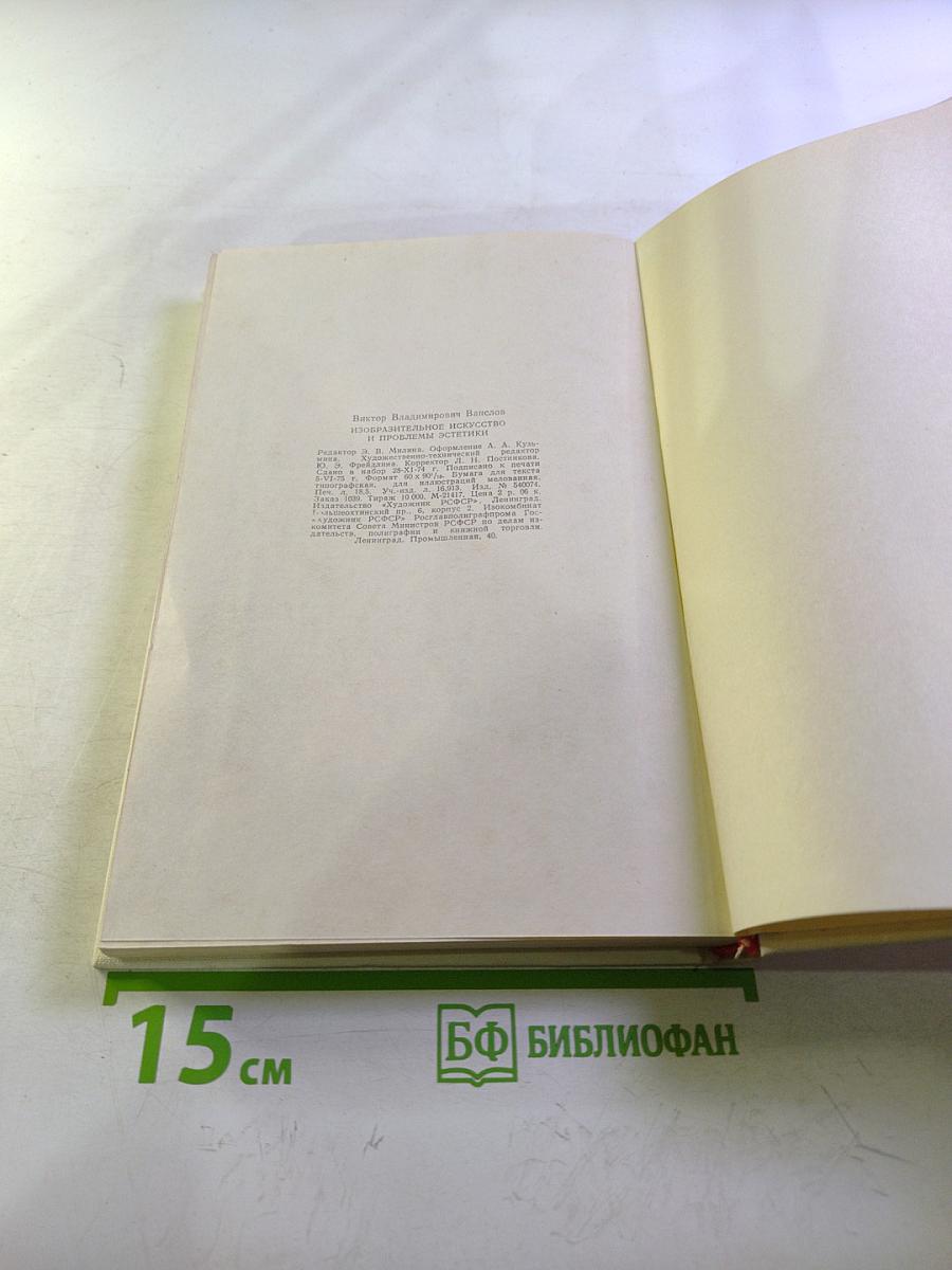 Изобразительное искусство и проблемы эстетики