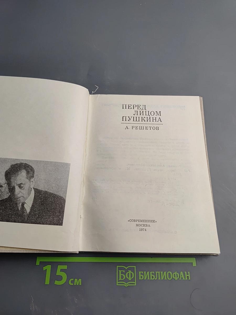 Перед лицом Пушкина