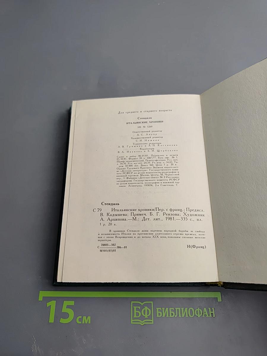 Итальянские хроники