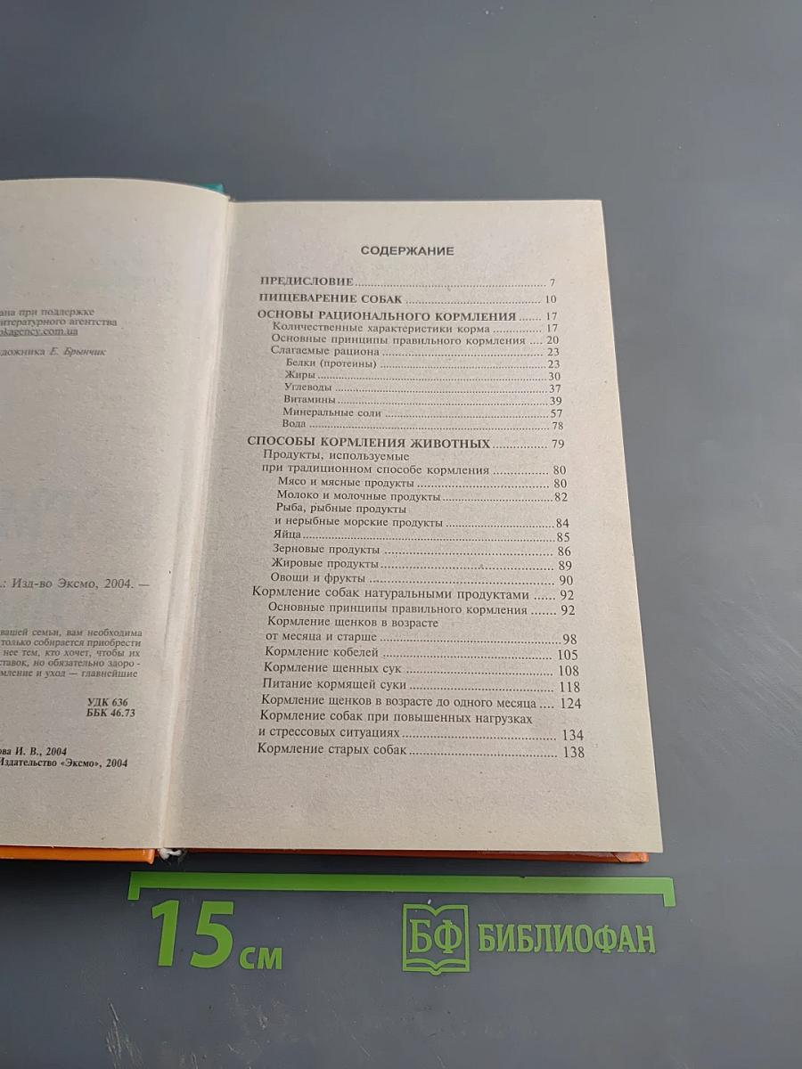 Кормление собак