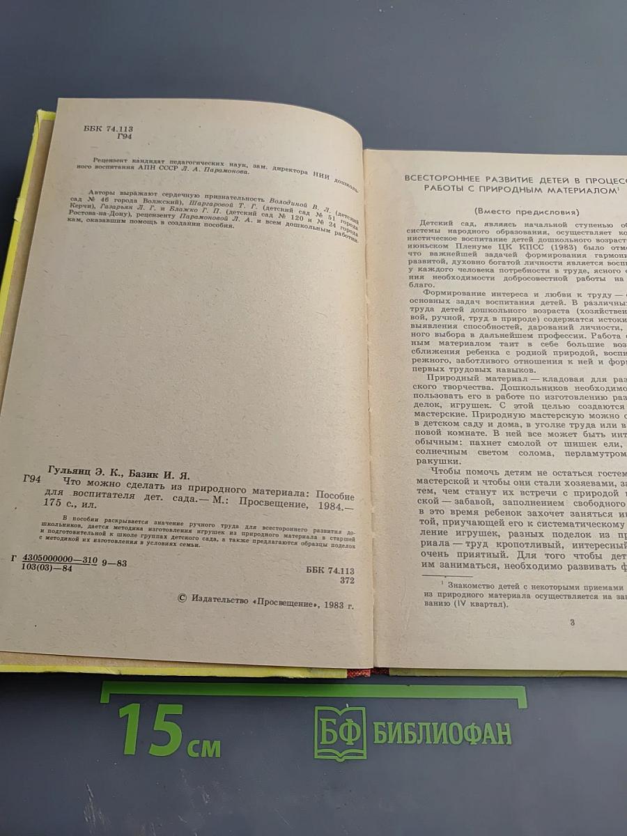 Что можно сделать из природного материала