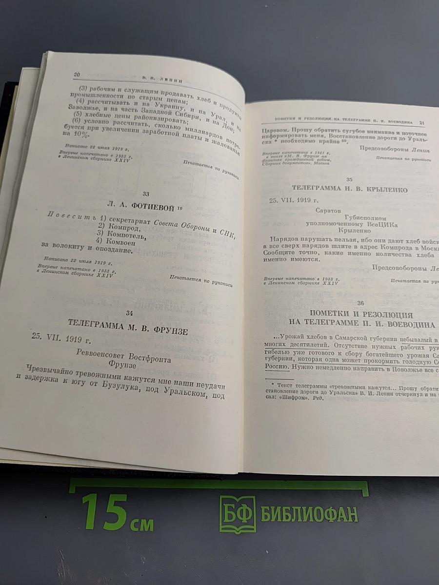 Полное собрание сочинений. Том 51. Письма. Июль 1919 - Ноябрь 1920