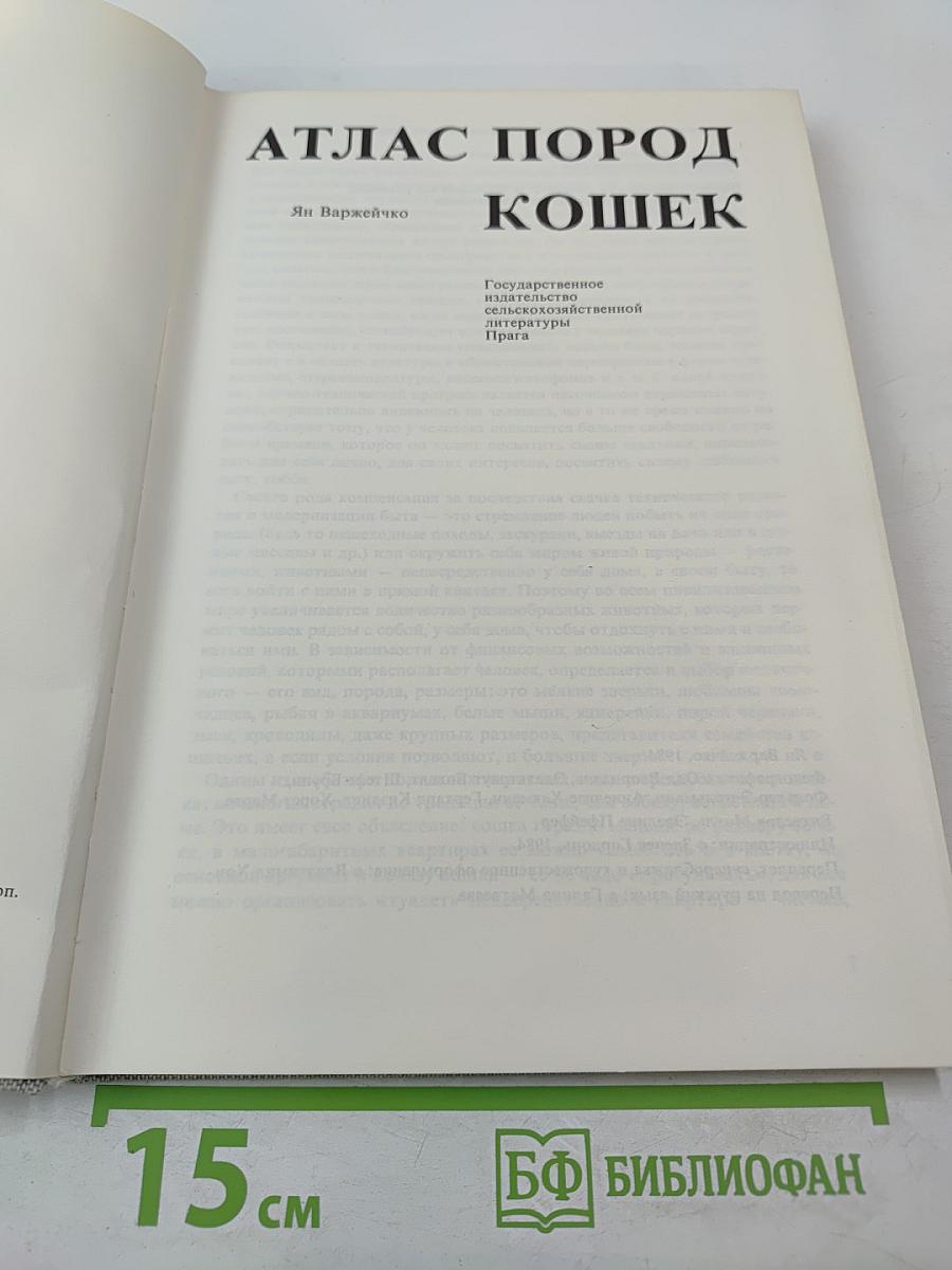 Атлас пород кошек