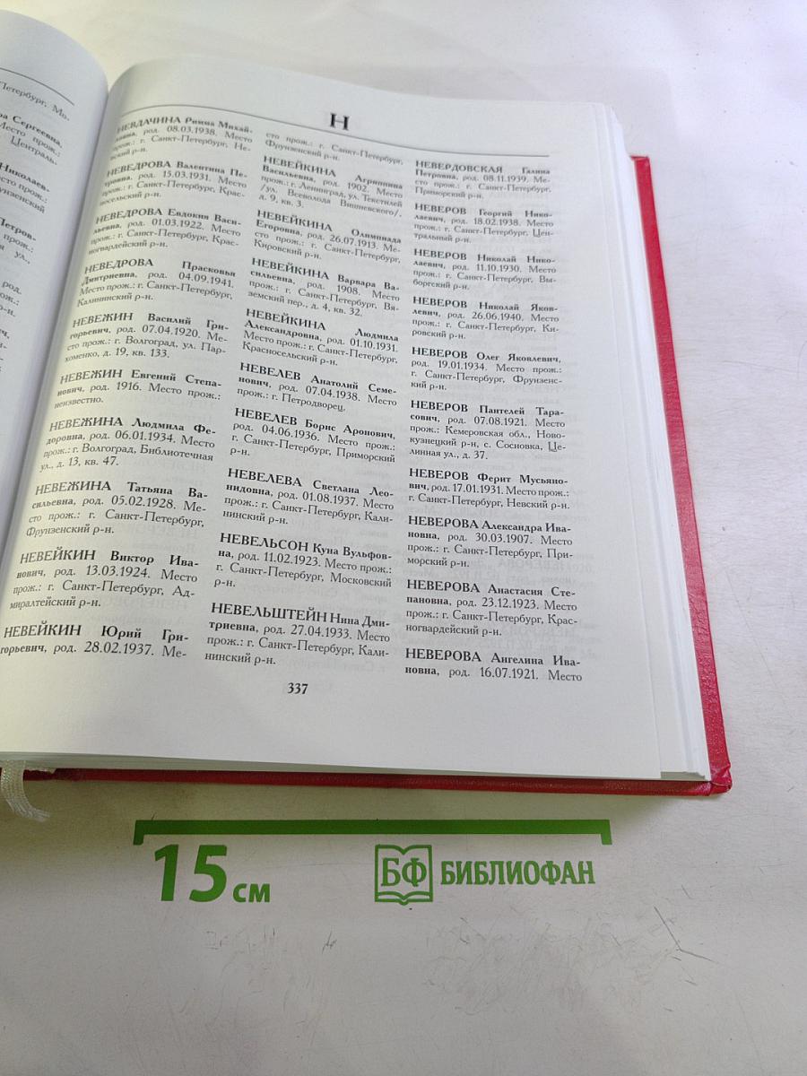 Они пережили блокаду Ленинград. Книга памяти. Том 8: М-П (Михеев - Невякин)