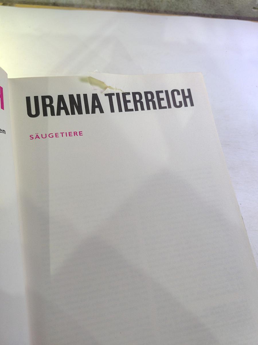 Urania Tierreich: Säugetiere