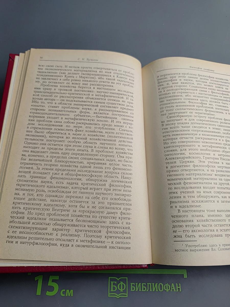 Сочинения в двух томах. Том 1: Философия хозяйства. Трагедия философии