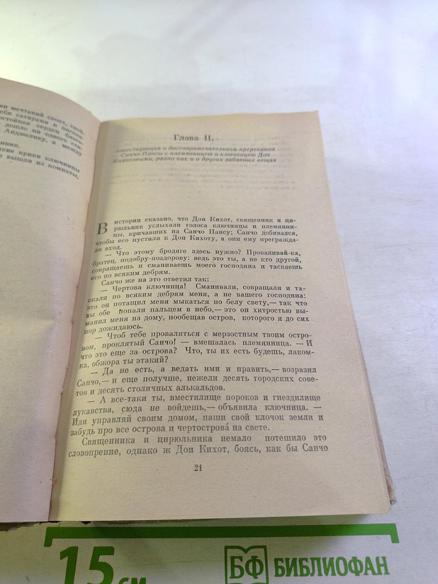 Хитроумный идальго Дон Кихот Ламанчский. Часть II