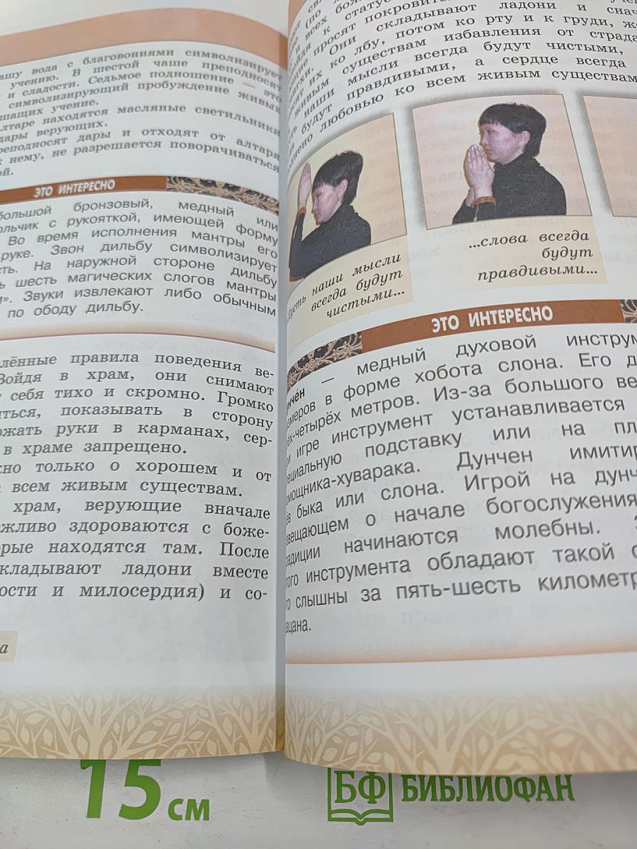 Основы буддийской культуры, 4 класс