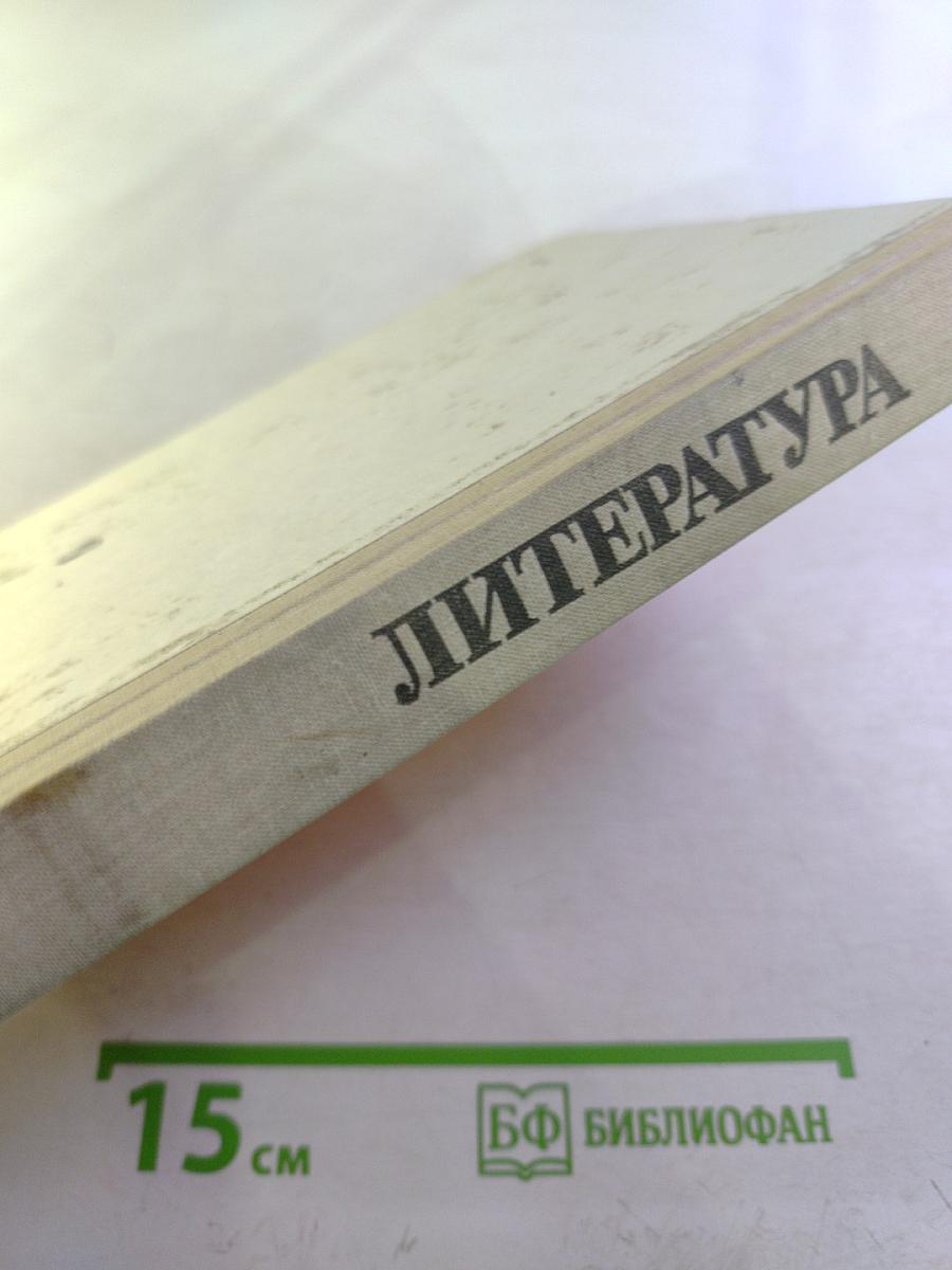 Литература. Справочные материалы. Книга для учащихся