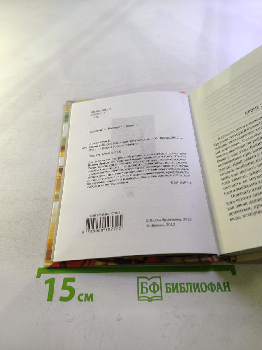 Кроме пейзажа: Американские рассказы