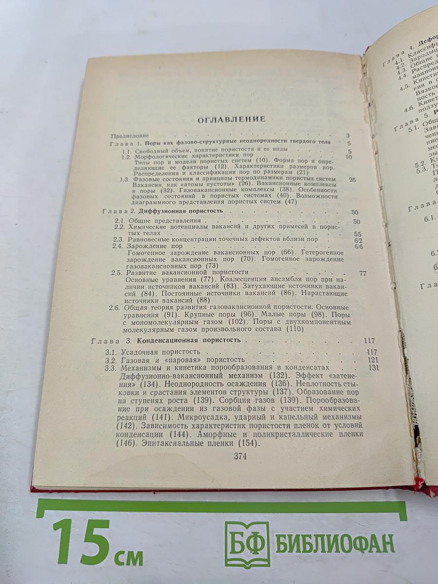 Поры в твердом теле