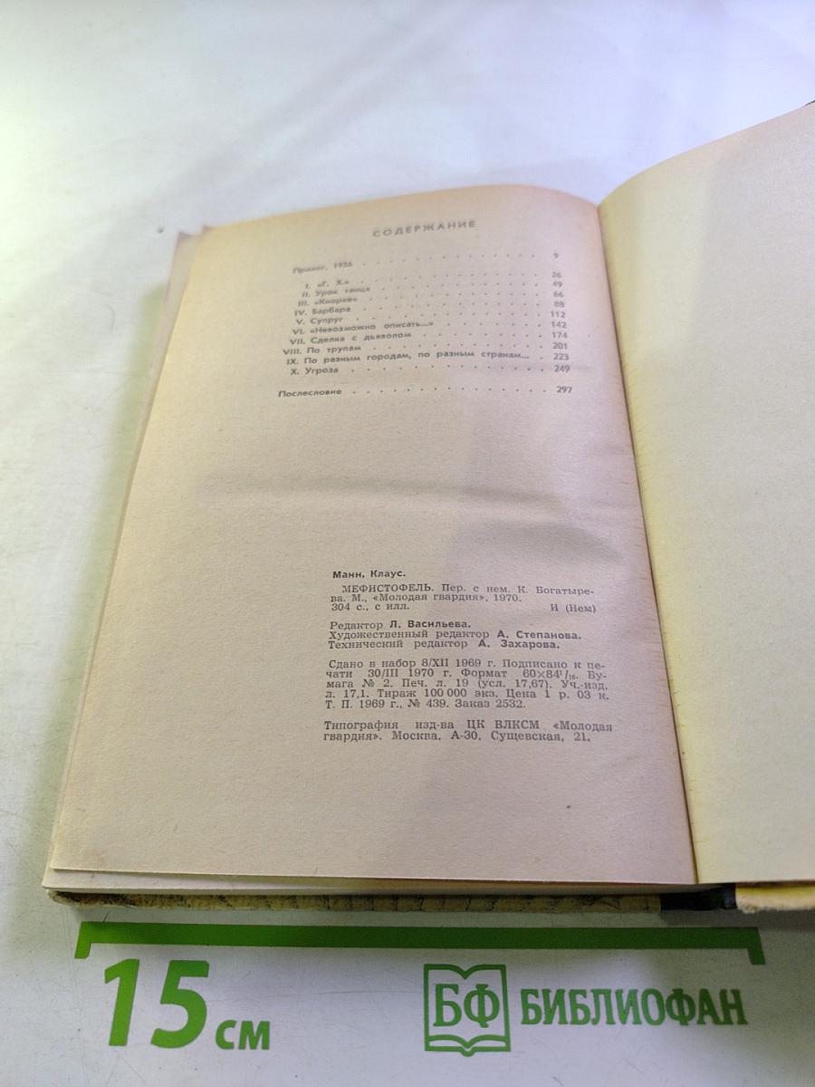 Мефистофель. История одной карьеры