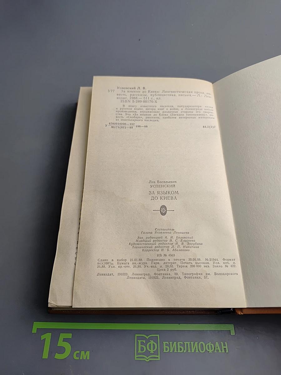 За языком до Киева