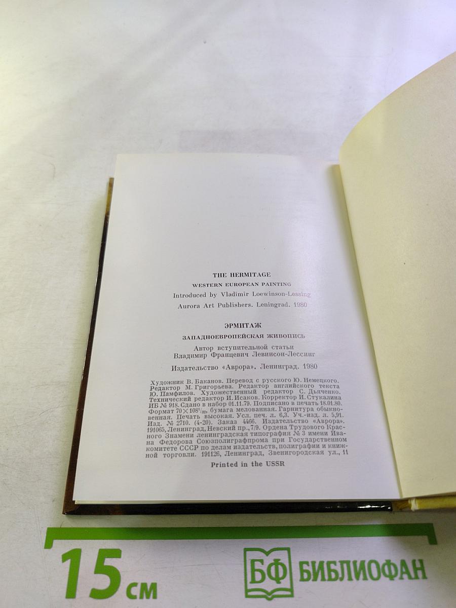 The hermitage western european painting