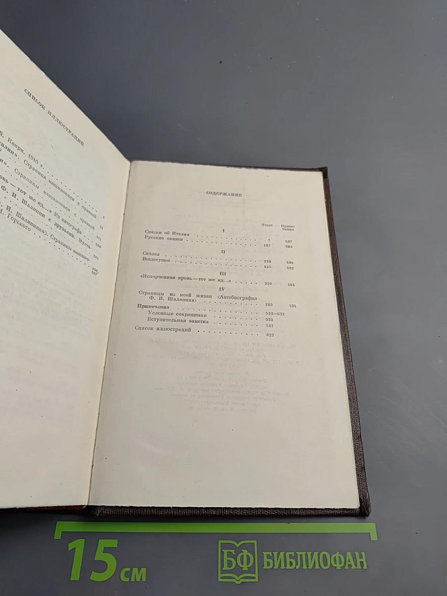 М. Горький. Том двенадцатый. Сказки, Рассказы. <Автобиография Ф. И. Шаляпина>