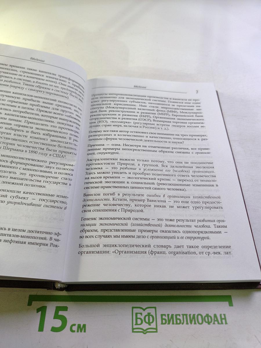 Теория экономической организации