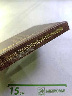 Теория экономической организации. Учебное пособие