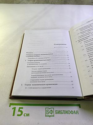 Теория экономической организации