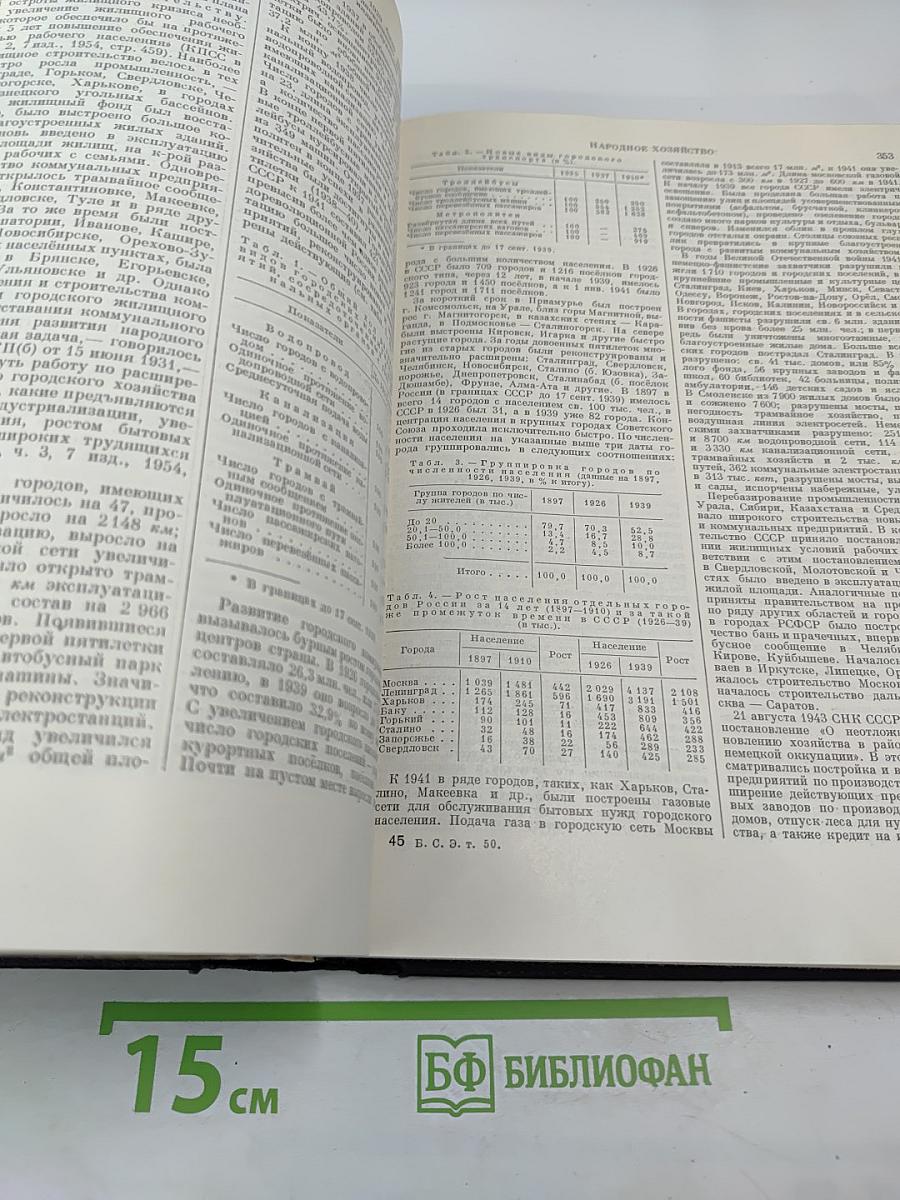 Большая Советская Энциклопедия. Том 50. Союз Советских Социалистических Республик